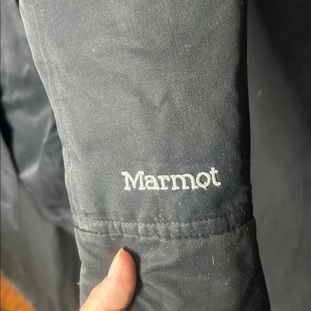 Marmot Women's Down Black Hooded Coat